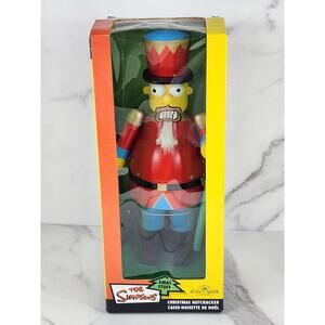 The Simpsons Homer Christmas Nutcracker 12" Xmas Stuff 2007 Holiday Home Decor